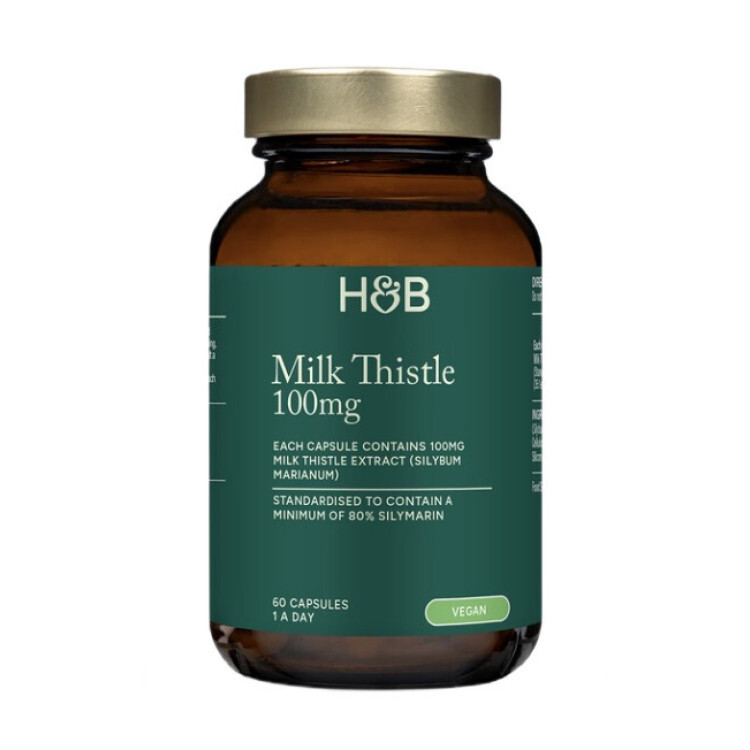 Milk Thistle 100mg, 60 kapsler