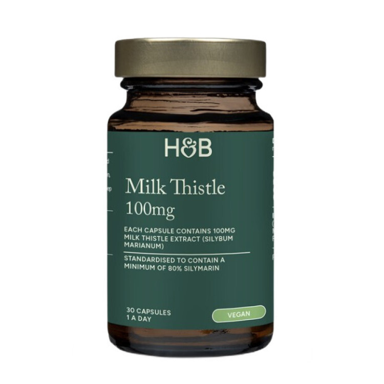 Milk Thistle 100mg, 30 kapsler