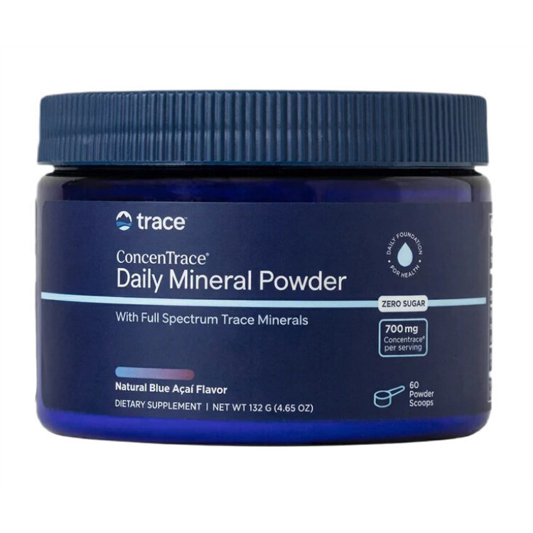 ConcenTrace Daily Mineral pulver Natural Blue Acai, 132g