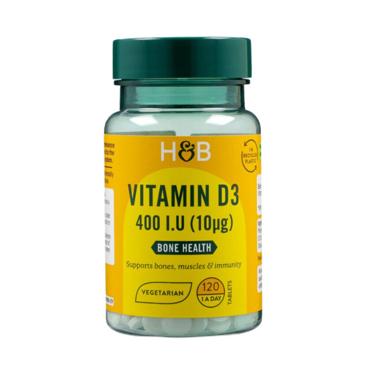 Vitamin D3 10mcg, 120 tabletter