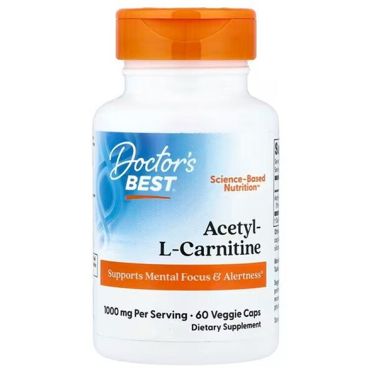 Acetyl L-Carnitine 500mg, 60 vkapsler