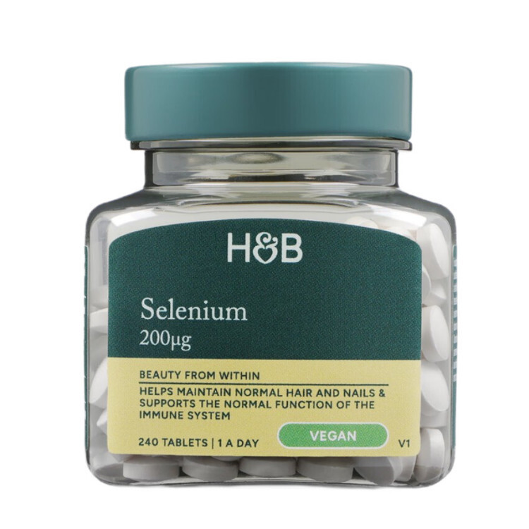 Selenium 200mcg, 240 tabletter