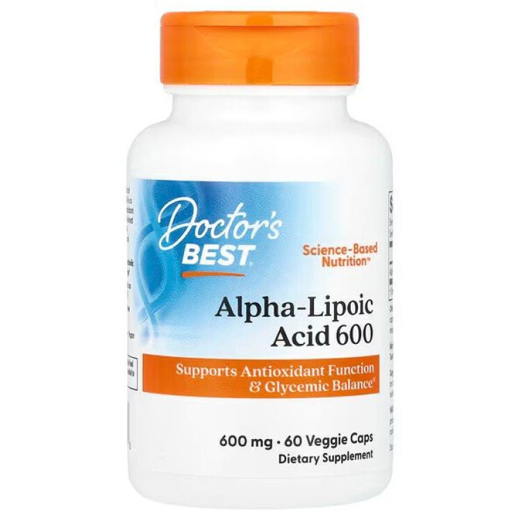 Alpha-Lipoic Acid 600mg, 60 vkapsler