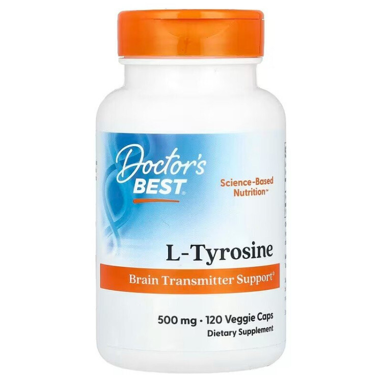 L-Tyrosine 500mg, 120 vkapsler