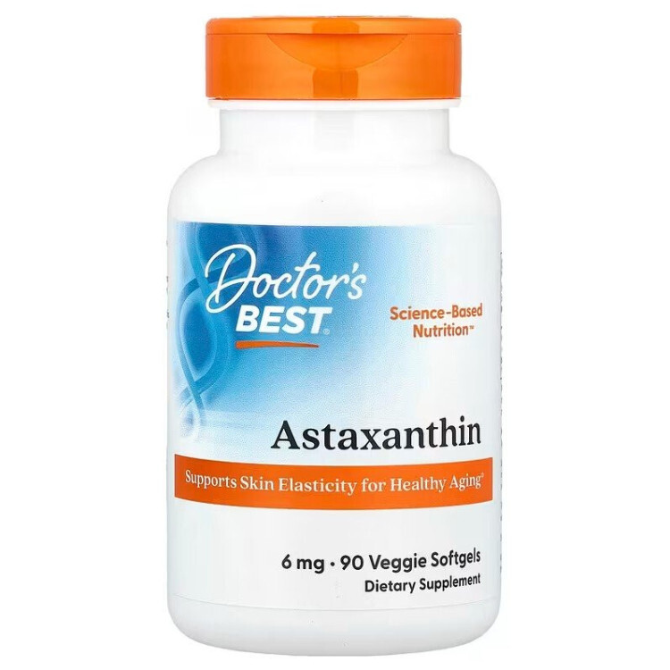 Astaxanthin 6mg, 90 veggie softgels