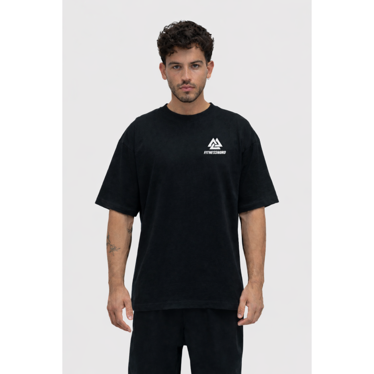 Fitnessnord Boxy T-Shirt (Black)