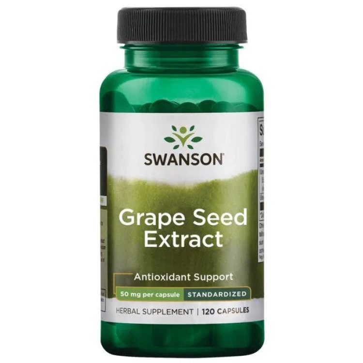 Swanson Druvkärneextrakt, 120 kapslar