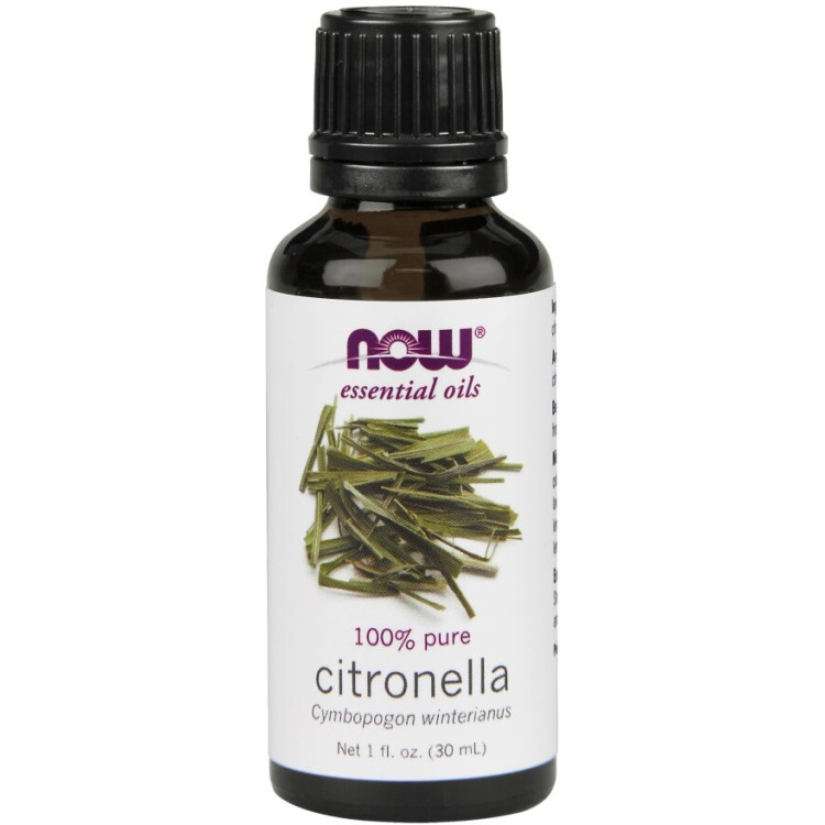 Now Foods Eterisk Olja, Citronellaolja, 30 ml