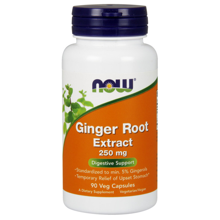 Now Foods Ingefärsrot Extrakt, 250 mg, 90 kapslar