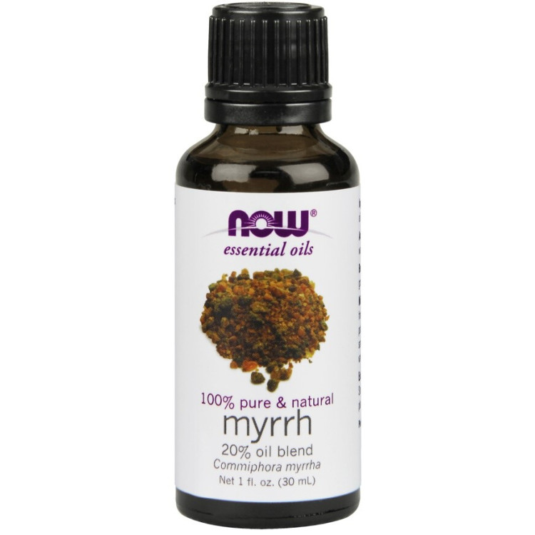 Now Foods Eterisk Olja Myrra Olja Blend, 30 ml