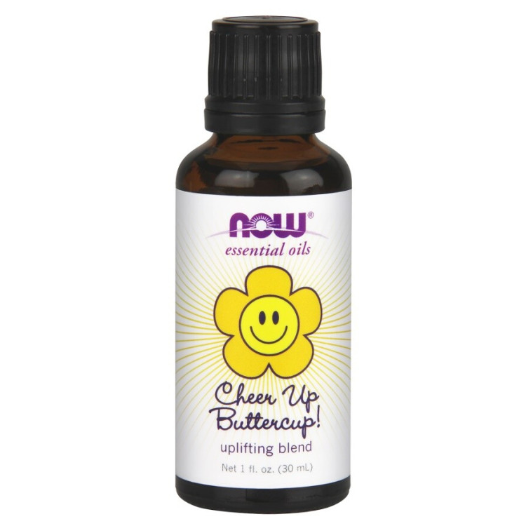 Now Foods Eterisk Olja, Cheer Up Buttercup! Oil Blend, 30 ml
