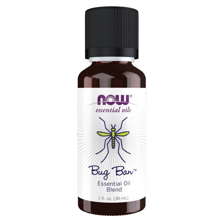 Now Foods Eterisk Olja, Bug Ban, 30 ml