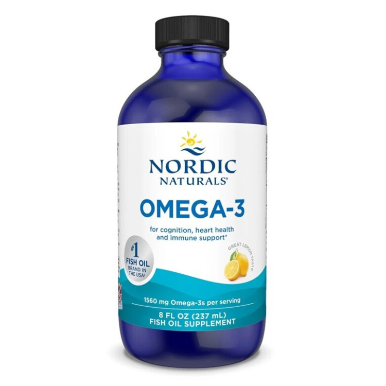 Nordic Naturals Omega-3, 1560 mg, Citron, 237 ml