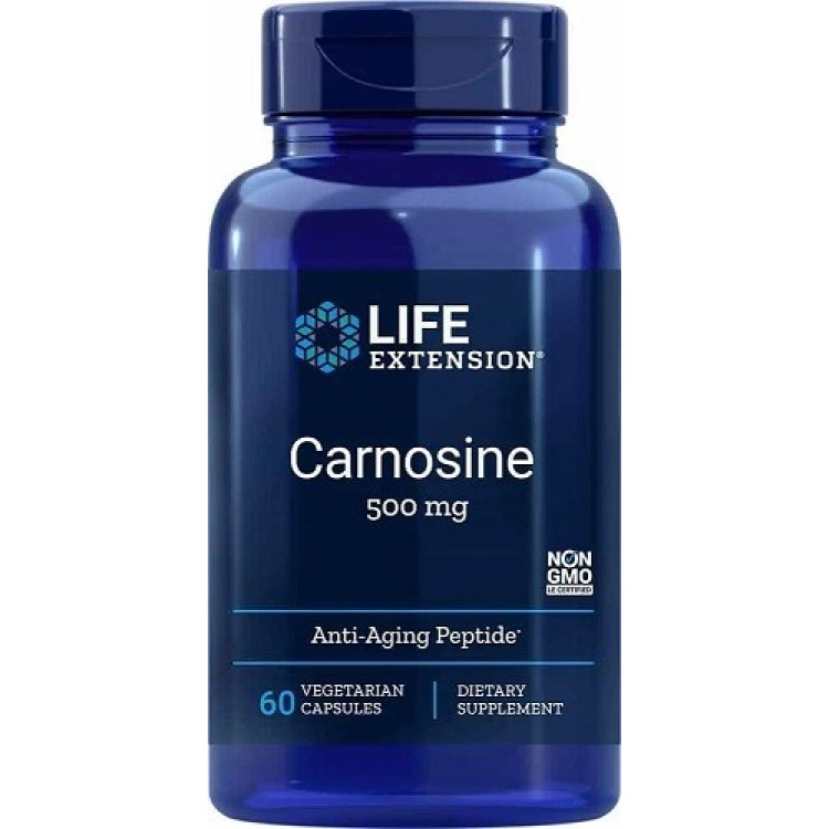 Life Extension Karnosin, 500 mg, 60 kapslar