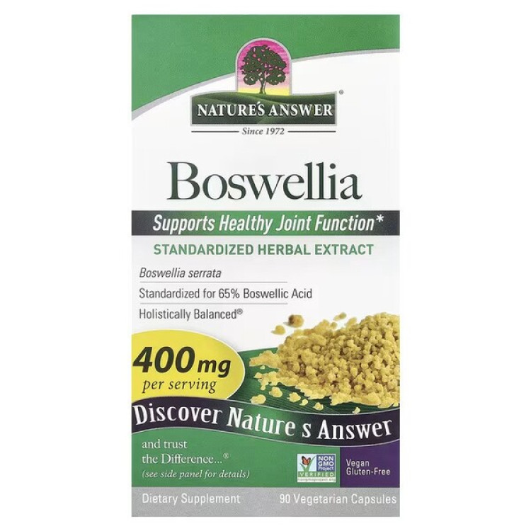 Nature's Answer Boswellia, 400 mg, 90 kapslar