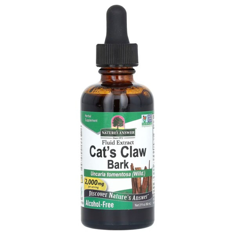 Nature's Answer Cat's Claw Bark, 2000 mg, 60 ml
