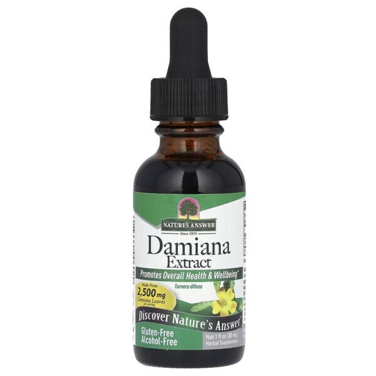 Nature's Answer Damiana Extrakt, 30 ml