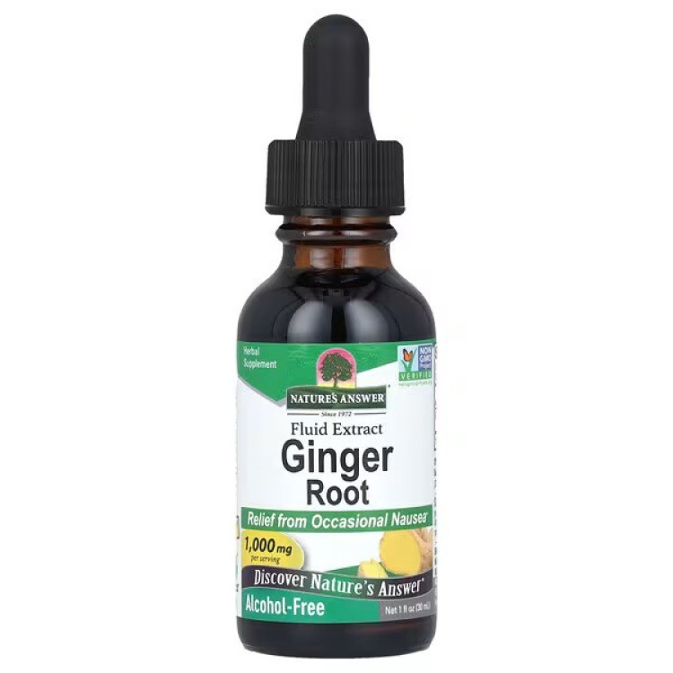 Nature's Answer Ingefärsrot, 1000 mg, 30 ml