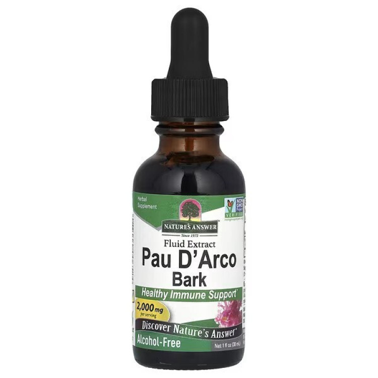 Nature's Answer Pau D'Arco Bark, 2000 mg, 30 ml