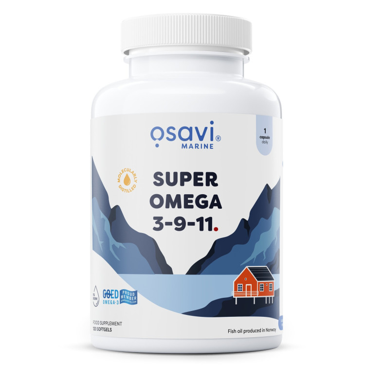 Osavi Super Omega 3-9-11, 120 kapslar