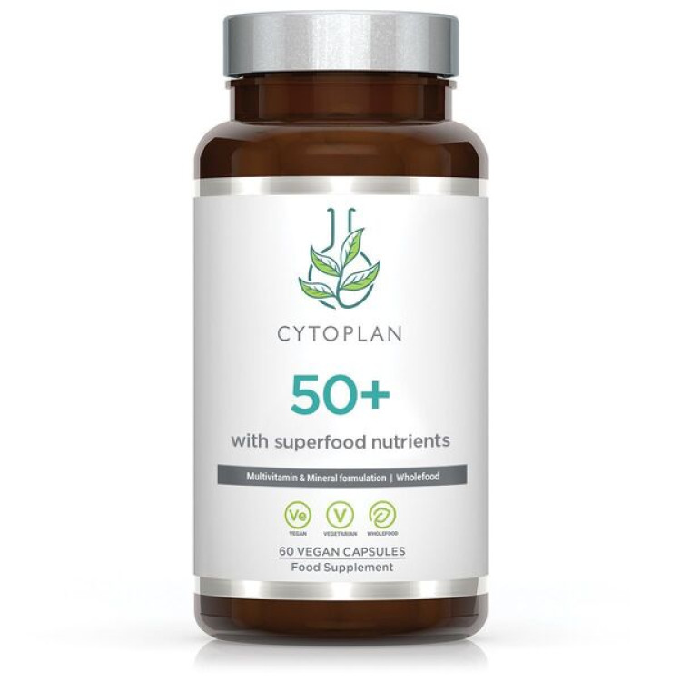 Cytoplan 50+ Multivitamin, 60 kapslar