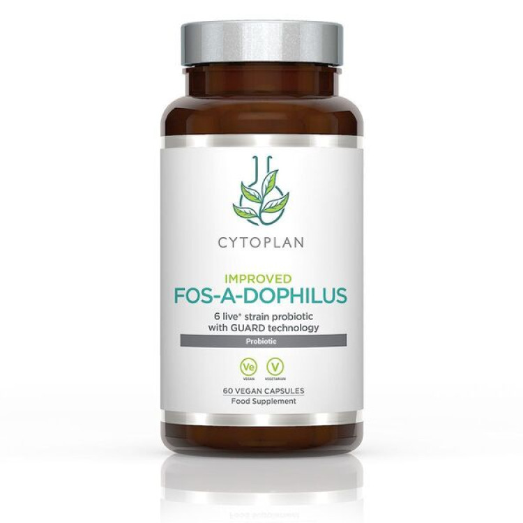 Cytoplan Fos-A-Dophilus Probiotika, 60 kapslar