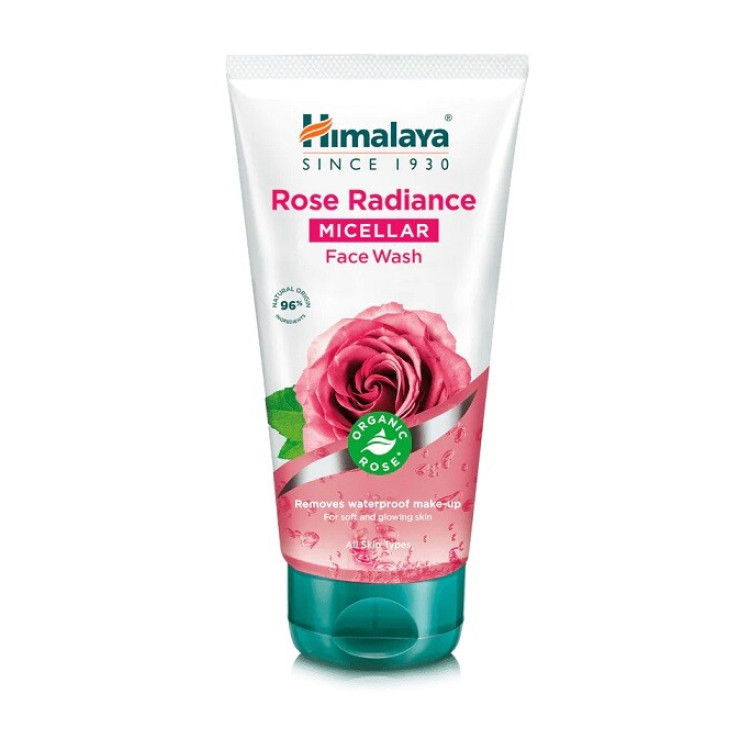 Himalaya Rose Radiance Micellär Ansiktstvätt, 150 ml
