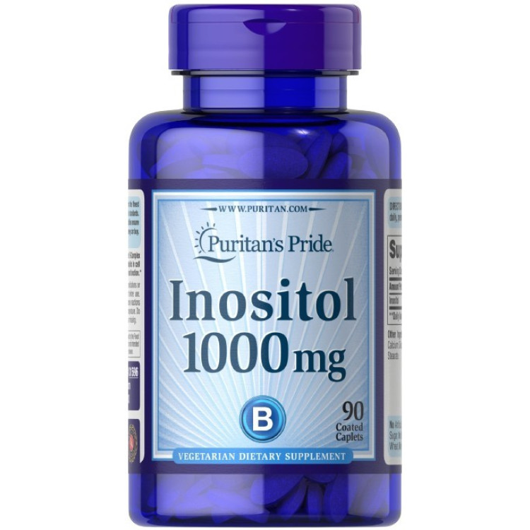 Puritans Pride Inositol, 1000 mg, 90 kapslar
