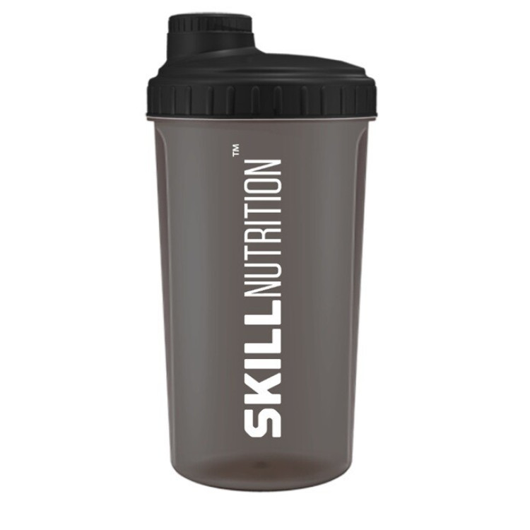 Skill Nutrition Shaker, Rökt Svart, 700 ml
