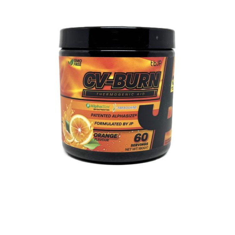 Trained by JP CV-Burn, Orange, 180 gram