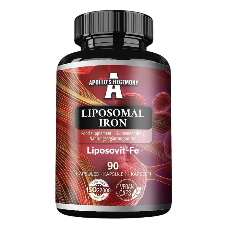 Apollo's Hegemony Liposomal Jarn, 90 kapslar