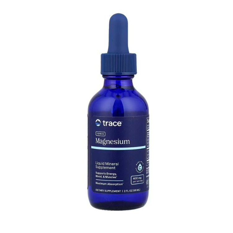 Trace Minerals Jonisk Magnesium, 400 mg, 59 ml