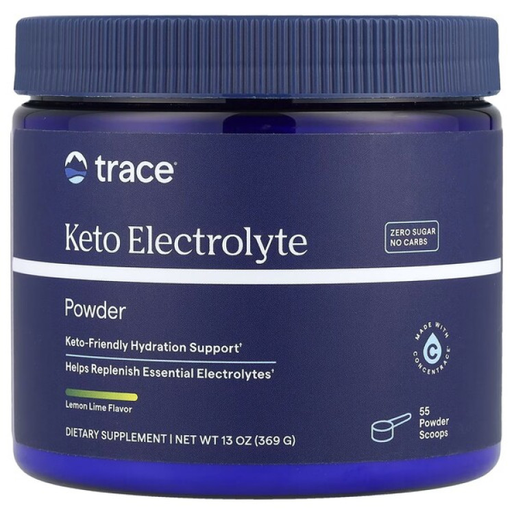 Trace Minerals Keto Elektrolyt pulver, 369 gram