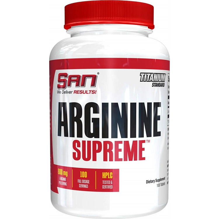 SAN Arginin Supreme, 100 tabletter