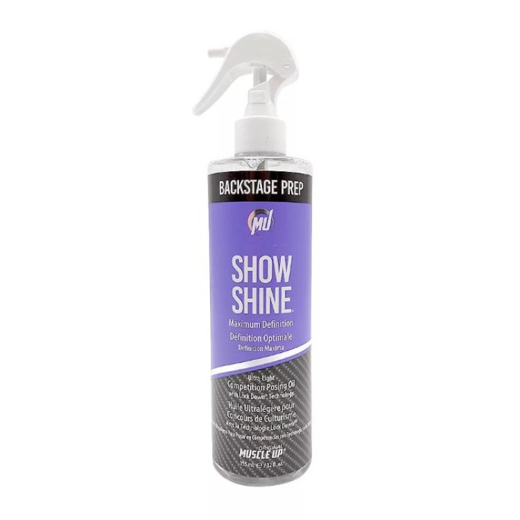 Pro Tan Show Shine, Ultra Lätt Tävling Posing Olja Spray, 355 ml