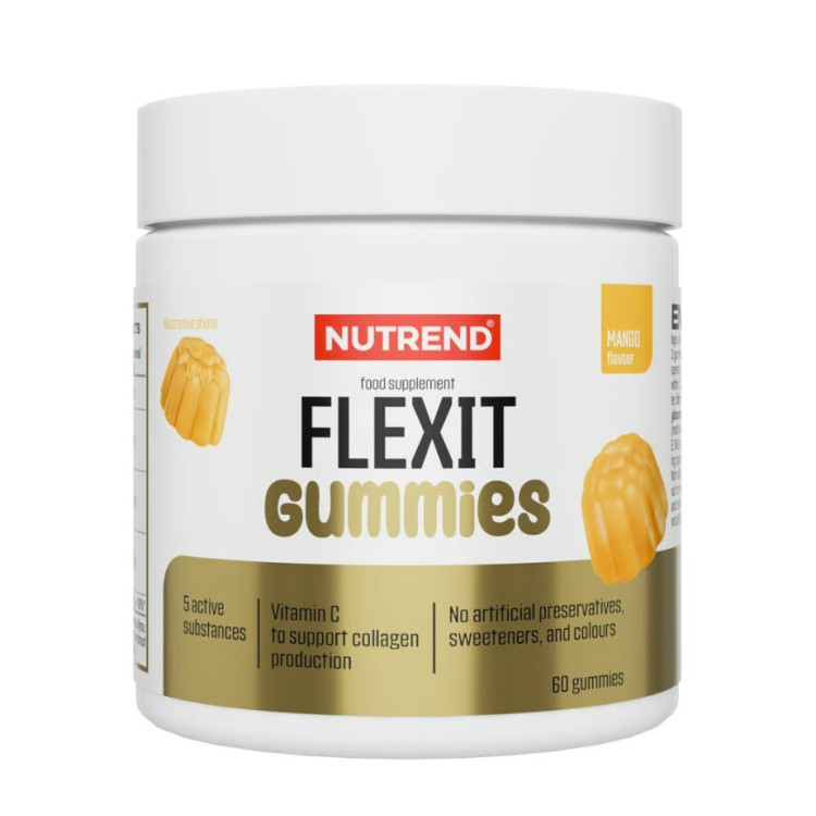 Nutrend Flexit Vingummin, Mango, 60 vingummin