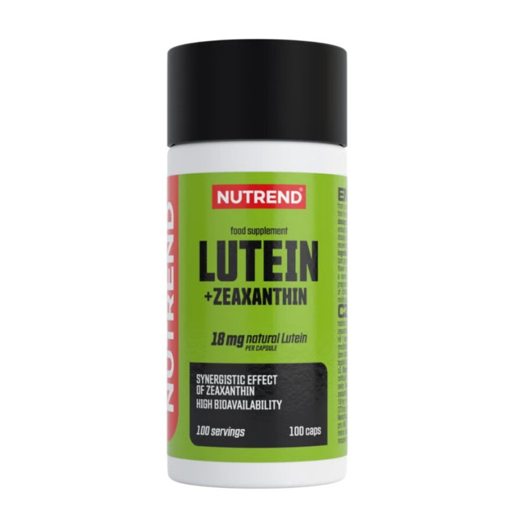 Nutrend Lutein + Zeaxanthin, 100 kapslar