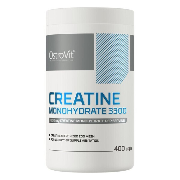 OstroVit Kreatin Monohydrat, 400 kapslar