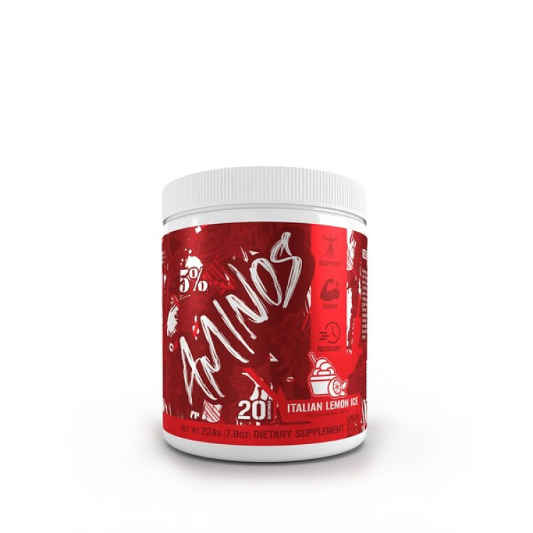 5% Nutrition Aminos Code Red, 224 gram
