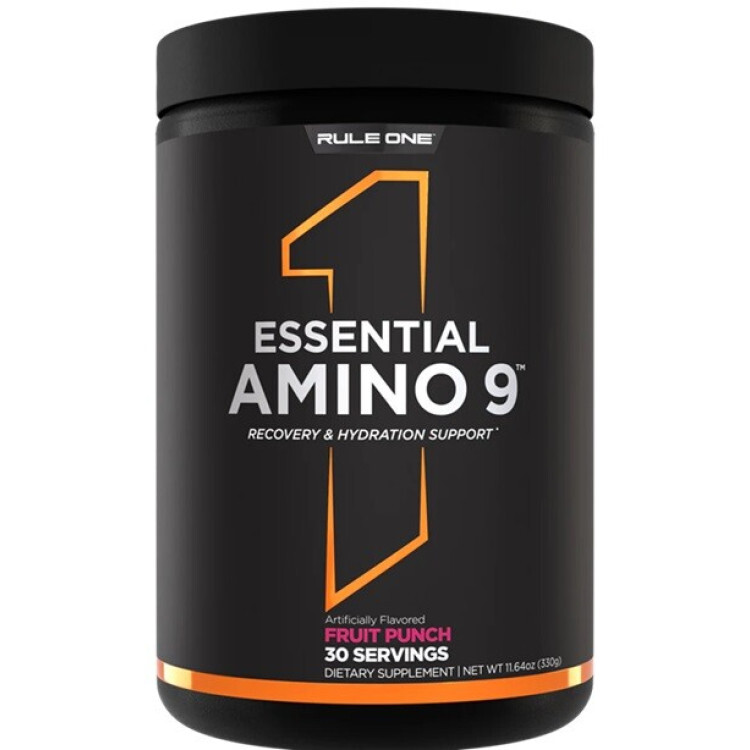 Rule One Essentiell Amino 9, Fruit Punch, 330 gram