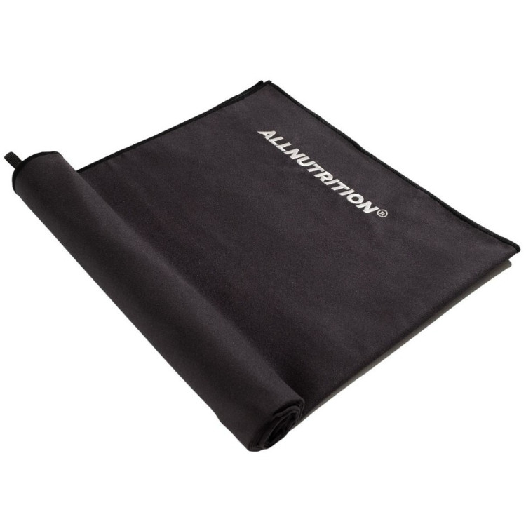Allnutrition Mikrofiber Handduk, svart, 120 x 70 cm