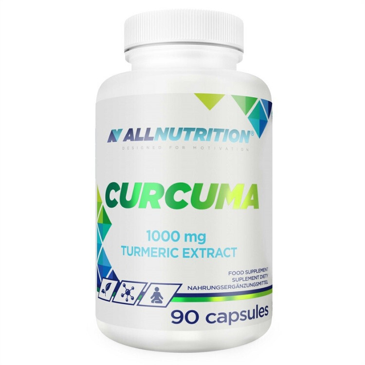 Allnutrition Gurkmeja, 1000 mg, 90 kapslar