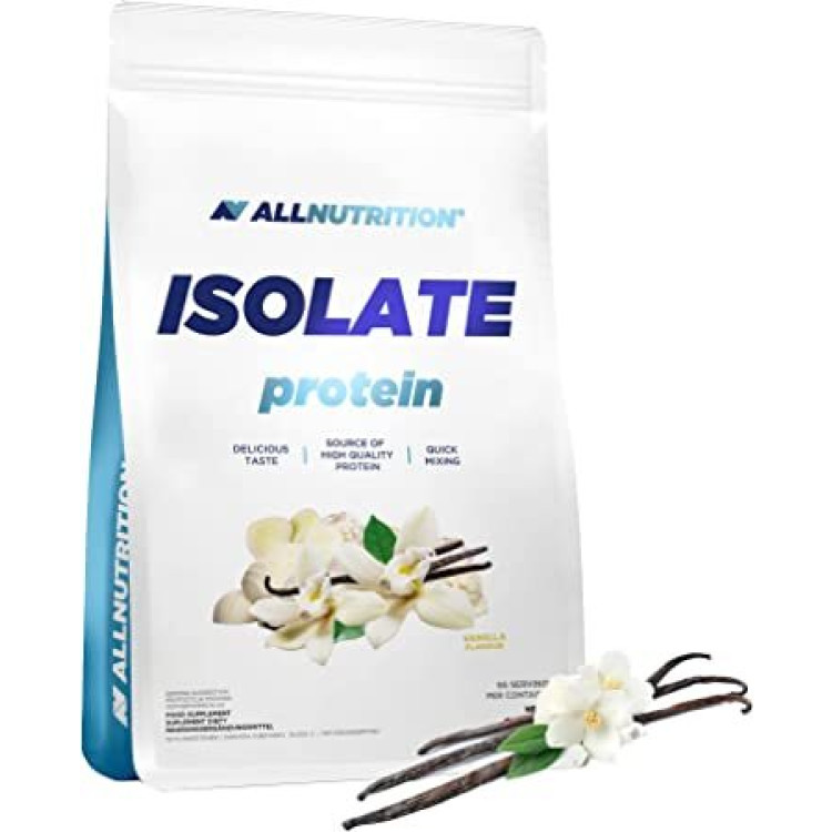 Allnutrition Isolate Protein, Vanilj, 2000 gram
