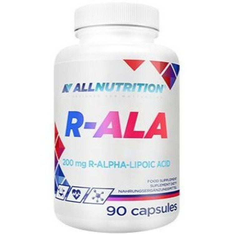 Allnutrition R-ALA, 200 mg, 90 kapslar