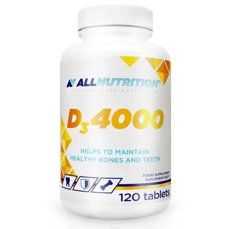 Allnutrition Vitamin D3 4000, 120 tabletter