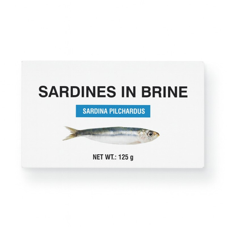 Sardiner i saltlake (125 g)