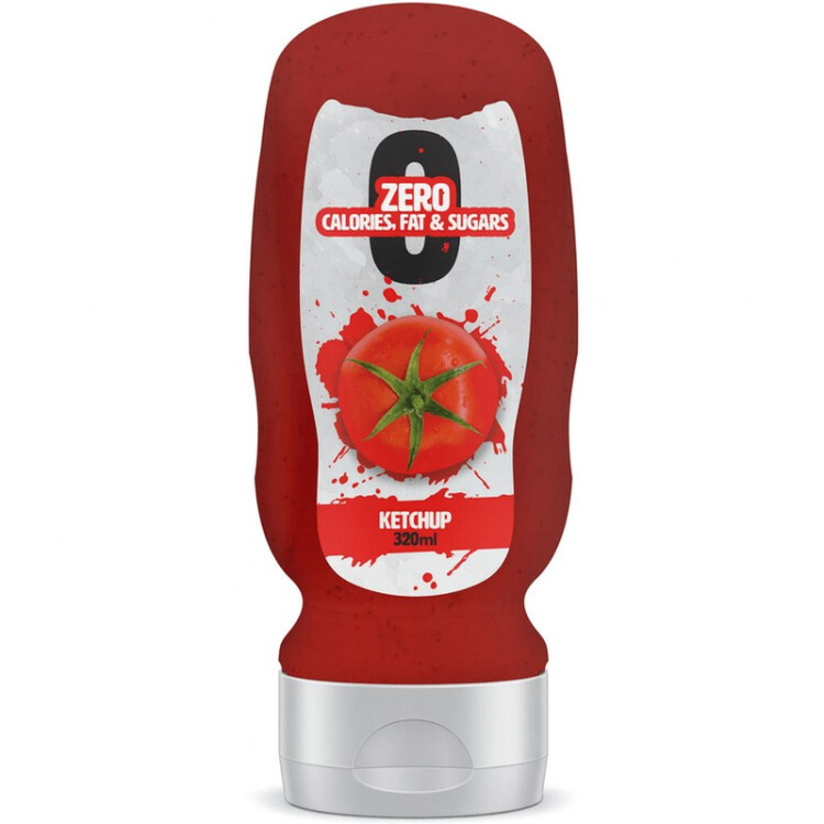 Zero ketchup, utan socker (320 ml)