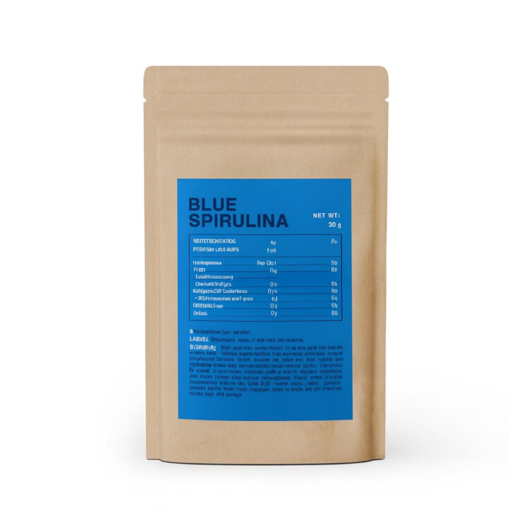 Blå spirulinapulver (30 g)