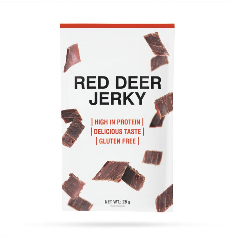 Kronhjortsjerky (25 g)