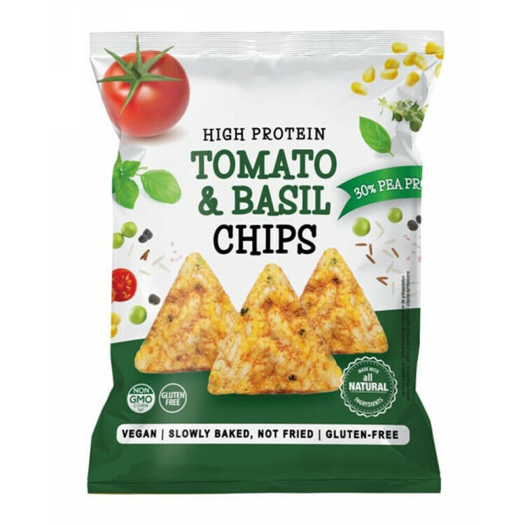 Høj Protein Pyramide Chips (60 g) - Tomato & Basil